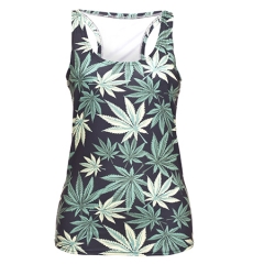 Tank top black weed