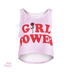 新彩色背心 GIRL POWER ROSE PINK