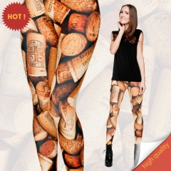 leggings wine cork