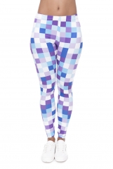 leggings pixel purple