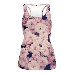 Tank top vintage roses