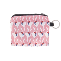 Coin wallet flamingo ornament