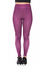 High waist leggings violet marathon