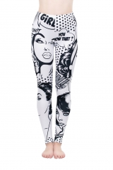 3D print leggings COMICS GIRLS