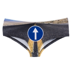 Women panties road signs