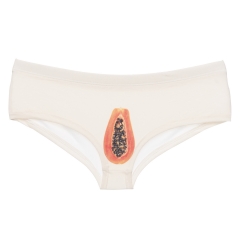 Women panties papaya yellow