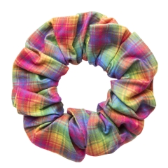 Scrunchies rainbow grid