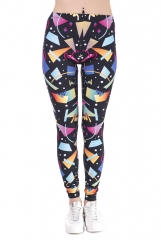 3D print leggings  RETRO GEOMETRIC FIGURE