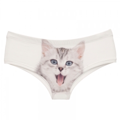 panties tongue cat