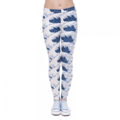 3D print leggings sea waves