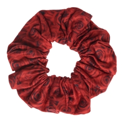 Scrunchies roses red