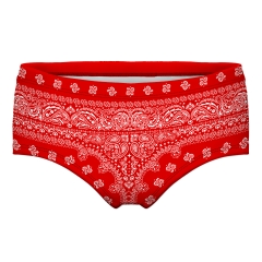 panties bandana red