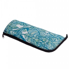 pencil case TROPICAL GREEN LEAVES