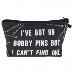 makeup bag 99 BOBBY PINS