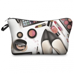 makeup bag black shoes wiz