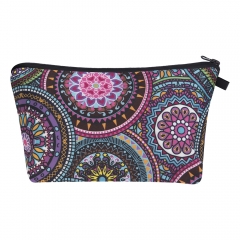 makeup bag mandala full colors