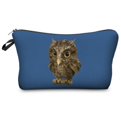 makeup bag little owl navy wiz