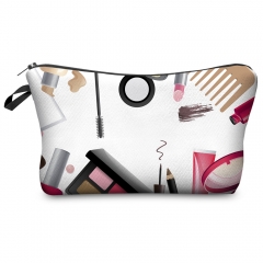 makeup bag women's beauty white wiz