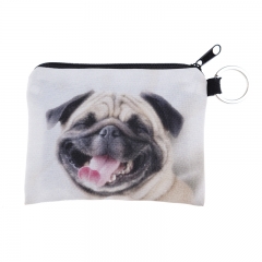 Coin wallet happy pug