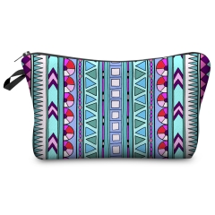 Cosmetic case ETHNIC CARTOON BLUE