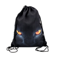 Drawstring bag evil eyes