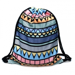 simple backpack aztec niebieski