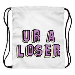 simple backpack ur a loser
