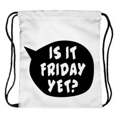 simple backpack IS IT FRIDAY YET