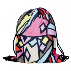 simple backpack geometric pastel
