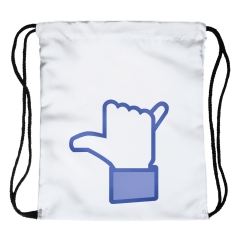 Drawstring bag hand shaka facebook