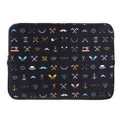 laptop case hipster x pattern