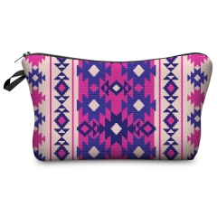 Cosmetic case PINK WOVEN ETHNIC