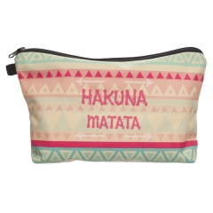 Cosmetic case hakuna aztec green