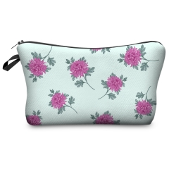 Cosmetic case PINK CHRYSANTHEMUM