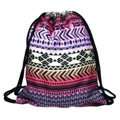 simple backpack aztec ?ó?to-ró?owy