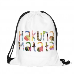 simple backpack HAKUNA COLOURS