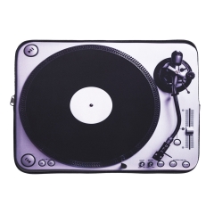 laptop case  vinyl player