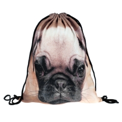 Drawstring bag ug dog puppy