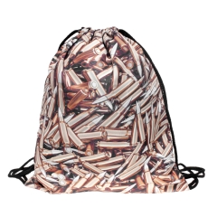 Drawstring bag bullets