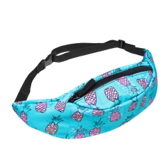 belt bag PINEAPPLES PINK GREEN