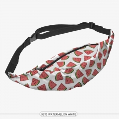 belt bag nerka WATERMELON WHITE