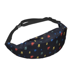 belt bag LITTLE PINEAPPLE BLACK