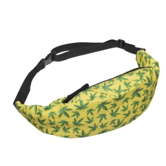 belt bag WEED YELLOW