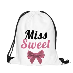 Drawstring bag miss sweet