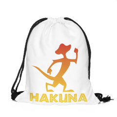 simple backpack hakuna