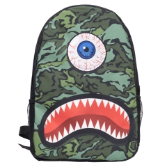 backpack monster green
