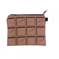 方形零钱包巧克力chocolate bar