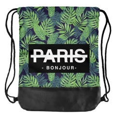 BACKPACK PARIS BONJOUR EXOTIC LEAF