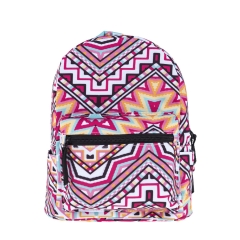 backpack ethnic zigzag