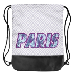 BACKPACK PARIS BLUE LEAF